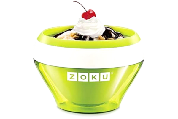 Zoku Home Zoku Sorbetière Verte, Plastique, Green, 14 x 14 x 9.5 cm