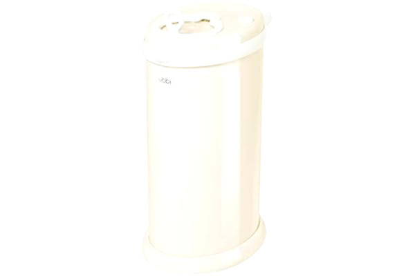 Ubbi  Diaper Pail Blöjhink, Beige, En Storlek