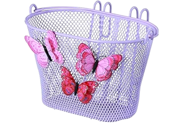 Basil  Jasmin Butterfly, Front, Cykelkurv, Stål, Violet, 5 kg, 280 mm