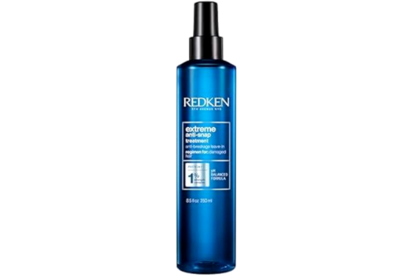 Redken  | Leave-in proteinbehandling, ger skydd mot värme och reparerar skador i håret, Extreme Anti-Snap, 250 ml