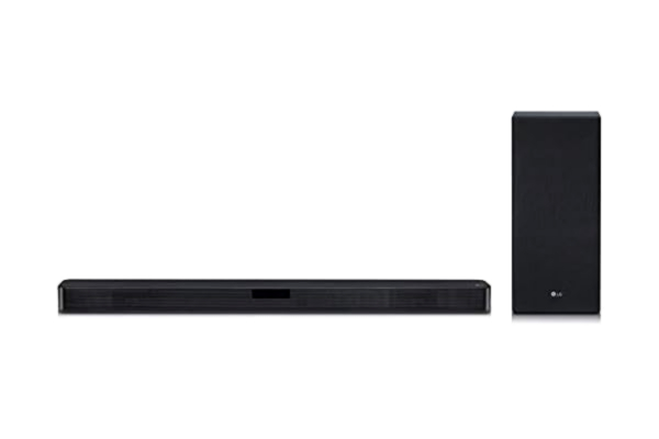 LG  SL5Y DTS Virtual:X, 2.1 Soundbar (400W met draadloze subwoofer), Bluetooth, USB, Zwart