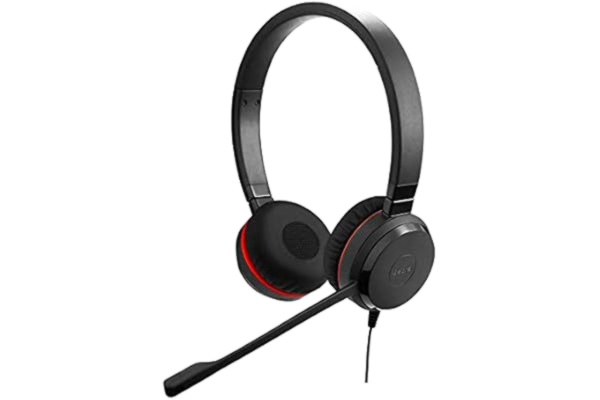 Jabra  Evolve 30 MS HD Audio Stereo Headset, Black