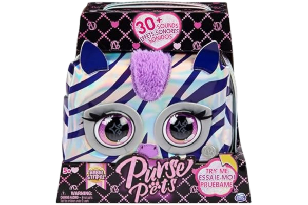 Spin Master Purse Pets Metallic Magic - Zebra