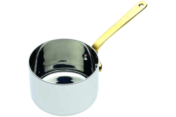 Kitchen Craft MasterClass Professional Minikastrull, Rostfritt Stål, 6,5 cm, Silver, MCCMSAUSS