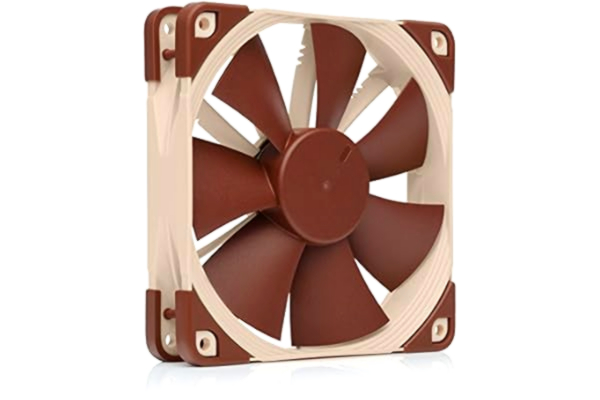 Noctua  NF-F12 PWM, Tyst Premiumfläkt, 4-pin (120 mm, Brun)