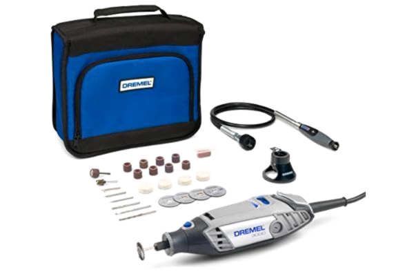 Dremel DREMEL 3000 roterande verktyg 130 W, roterande multifunktionsverktyg och 2 insatser, 25 tillbehör, variabel hastighet 10000–33000 v/min