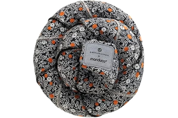 Manduca manduca Sling Sling Sling > SoftBlossom Dark < Elastic Baby Sling with GOTS Certificate for Babies & Newborns from Birth (Limited Edition, SoftBlossom Dark, 5.10 m x 0.60 m)