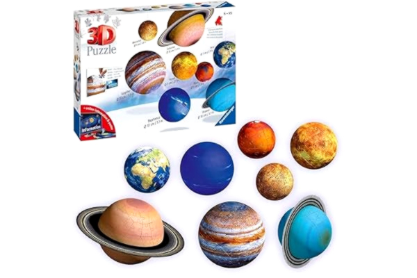Ravensburger  Solar System Pussel, Flerfärgad, En Storlek
