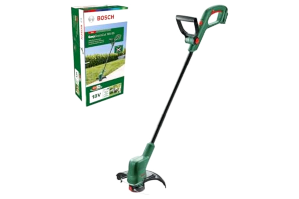 Bosch  Home and Garden trådlös kantskärare - EasyGrassCut 18V-26 (utan batteri, system 18V, skärdiameter: 26 cm, under kartong) 06008C1C04 grön