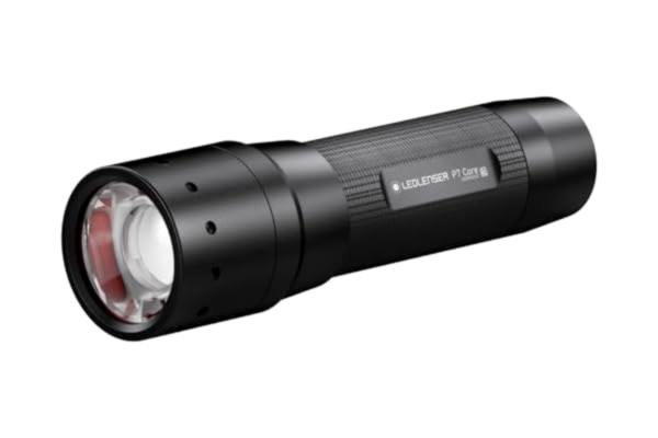 LED Lenser Ledlenser P7 Core allround ficklampa LED, 450 lumen, fokuserbar, 300 m ljusräckvidd, 4x AAA batteridriven, inkl. batterier, tre ljusstyrkor, Flashlight