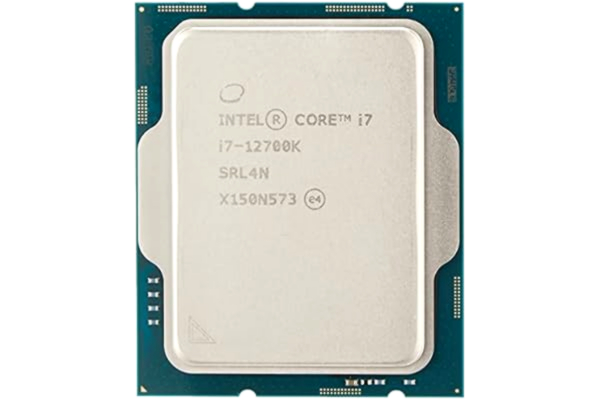 Intel  Core i7-12700K Alder Lake Prosessor/CPU - 12 kjerner - 3.6 GHz - Intel LGA1700 - Intel Boxed (uten kjøler)