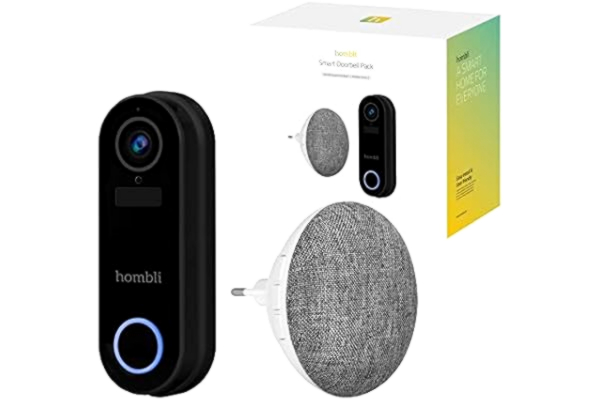 Hombli  Smart Doorbell 2 Promo Pack (Doorbell 2 + Chime 2)