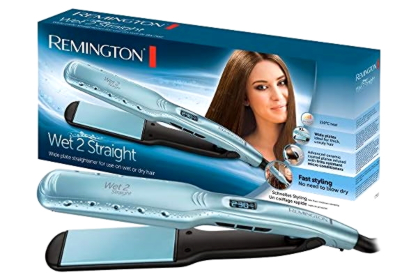 Remington REMINGTON Rettetang Wet2Straight Wide Plate S7350