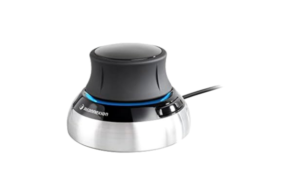 3DConnexion 3Dconnexion 3DX-700059 SpaceMouse Kompaktmus, Svart