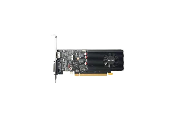 Zotac  NVIDIA GeForce GT 1030 2 GB GDDR5 grafikkort – svart