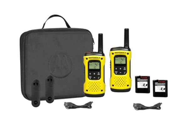 Motorola  TLKR T92 H2O PMR radioapparater (IP67, vädertålig, räckvidd upp till 10 km), 2 stycken