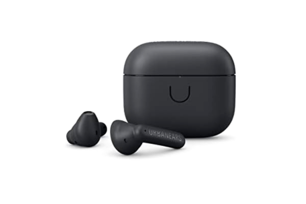 Urbanears  Boo True trådlösa hörlurar, 30 timmars speltid, IPX4-klassad vattentät - kolsvart