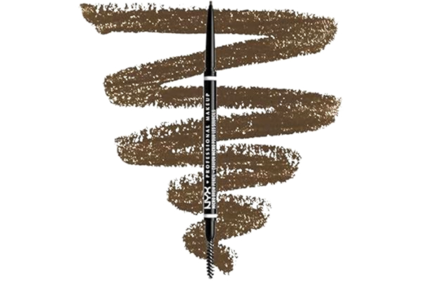 NYX  PROFESSIONAL MAKEUP, ögonbrynspenna, Micro Brow Pencil, nyans: Ash Brown, 0,5 g