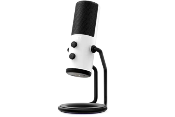 NZXT  Capsule - AP -WUMIC -W1 - USB -strömningsmikrofon - Högkvalitativt ljud - Enriktad kardioidpolarmönster - Högupplöst röstupptagning - Vit