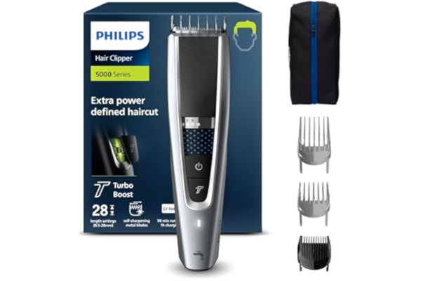 Philips  Hair Clipper Series 5000 med Trim-n-Flow-Pro-teknik (modell HC5630/15)