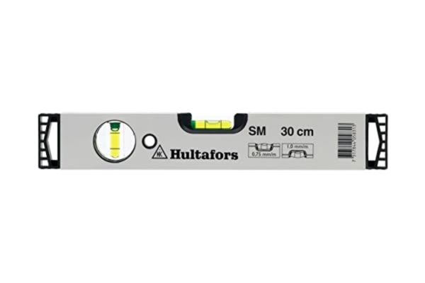Hultafors  HULSM30 Vattenpass, 300 mm, Silver
