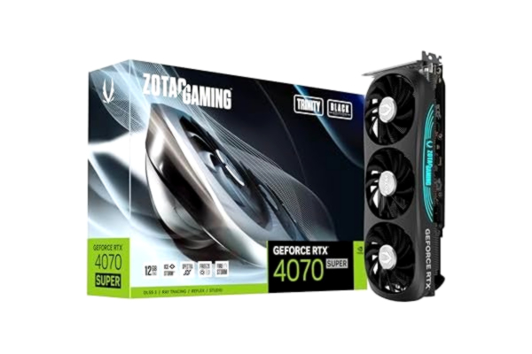 Zotac ZOTAC GeForce RTX 4070 SUPER Trinity - 12GB GDDR6X RAM - Näytönohjaimet