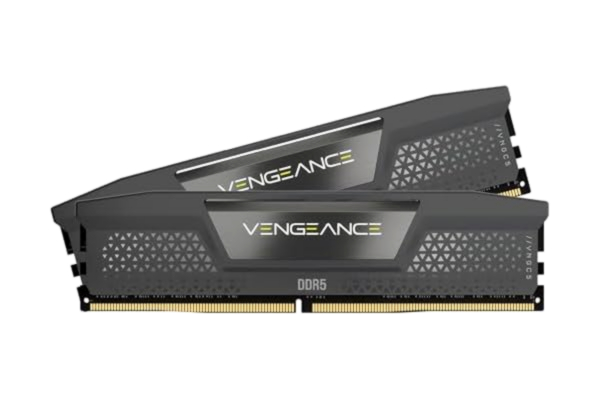 Corsair CORSAIR VENGEANCE DDR5 32GB (2x16GB) DDR5 6000MHz CL36 AMD EXPO Intel XMP iCUE Kompatibelt datorminne – Grå (CMK32GX5M2E6000Z36)