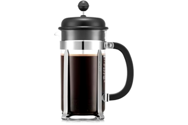 Bodum  Caffettiera Kaffebryggare, rostfritt stålfilter, Svart, 1 L