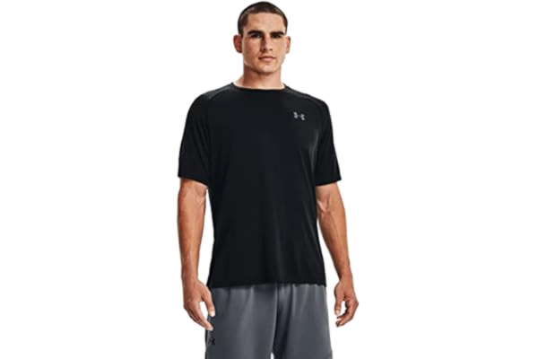 Under Armour  Herren Tech 2. Shortsleeve, atmungsaktives Sportshirt, kurzärmliges und schnelltrocknendes Trainingsshirt mit loser Passform
