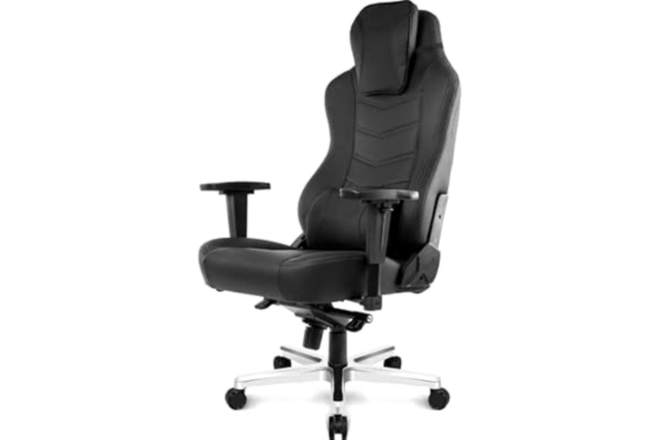 AKracing Akracing Office Série Onyx Siège Gaming, Cuir véritable, Noir, One