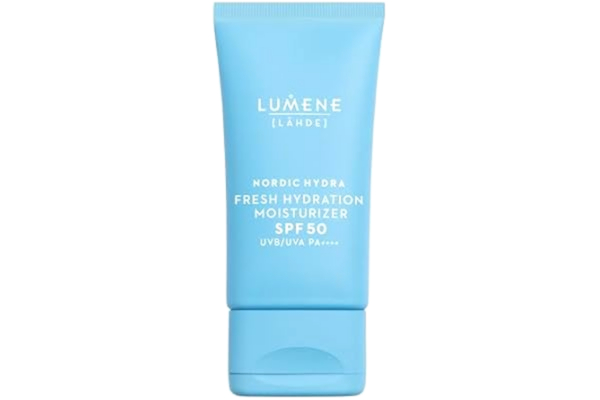 Lumene LUMENE Nordic Hydra [LÄHDE] lätt fuktkräm med SPF50 och PA++++ mot UVB/UVA-strålar, vegansk 50 ml