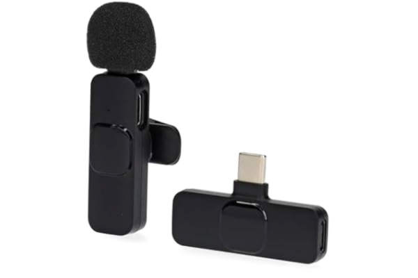 Nedis NEDIS mikrofon – används för: Notebook/smartphone/surfplatta – USB Type-C/Trådlös – USB-C-uttag – på/av-brytare