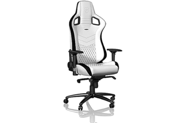 Noblechairs noblechairs EPIC Series - White / Black Gamer Stol - Hvid - PU Læder - Op til 120 kg