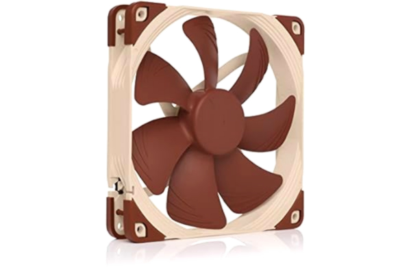 Noctua  NF-A14 PWM, Tyst Premiumfläkt, 4-pin (140 mm, Brun)