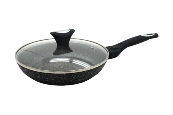 Klausberg PATELNIA GRANITOWA 28cm Z POKRYWĄ KLAUSBERG KB-7041