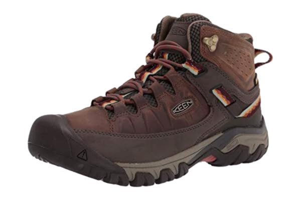 Keen KEEN Women's Targhee 3 Mid Height Waterproof Hiking Boot, Bungee Cord Redwood, 2.5 UK