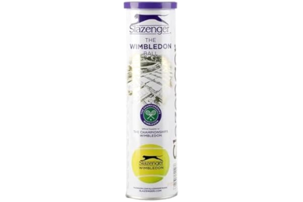 Slazenger  Wimbledon 4-bolltenn 340918, gul, en storlek