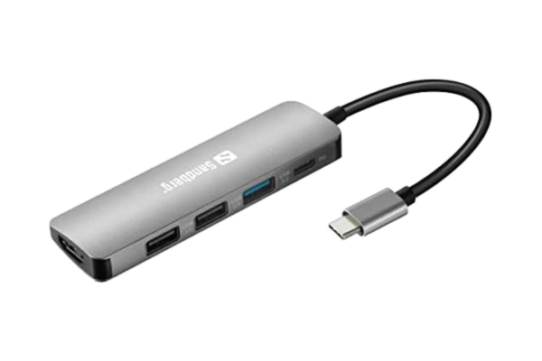 Sandberg  USB C Dock HDMI 3 x USB PD 100 W