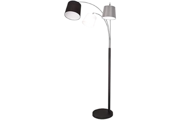 By Rydéns Golvlampa Foggy 3-FL H: 175cm Sand Svart E14