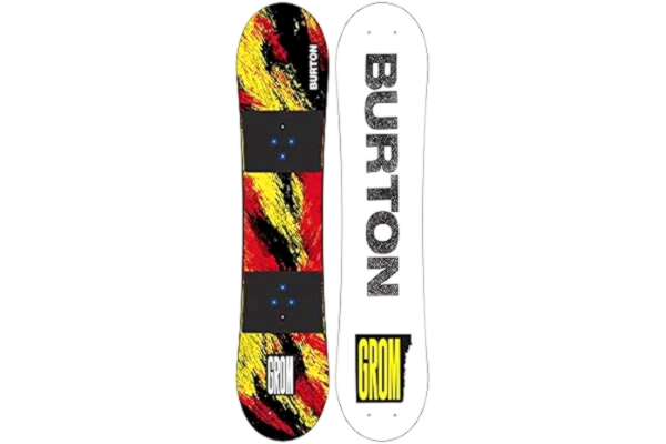 Burton  barn freeride snowboard grom ketchup och mostard, storlek: 130, färger: ketchup/mustard