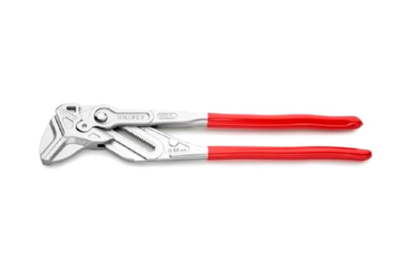 Knipex KNIPEX Tångnyckel XL Tång- och skruvnyckel i ett verktyg förkromad med plastöverdrag 400 mm, 86 03 400