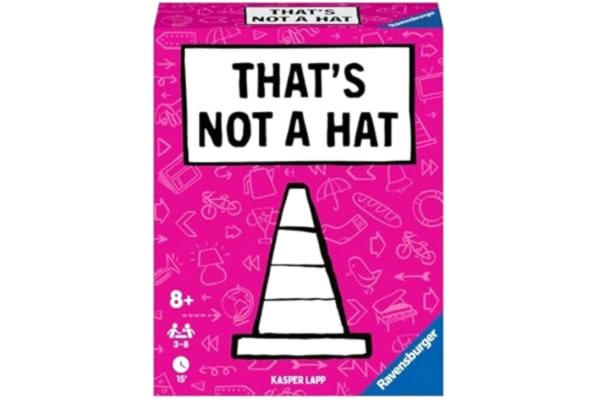 Ravensburger  - 20954 That's not a hat kartenspiel für 3-8 personer, partyspiel, lustige Unterhaltung ab 8 Jahren