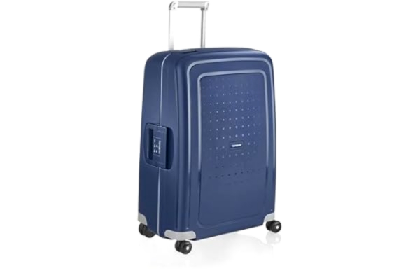 Samsonite  S'Cure - Spinner M resväska, M (69 cm), 79 l, blå (Dark Blue)