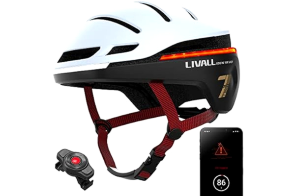 Livall  cykelhjelm L EVOWHTL (large)