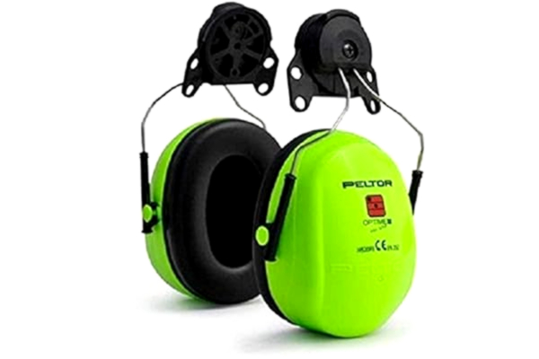 3M  H540P3E-475-GB Skyddshörlurar med hjälmfäste, 34 dB Gul/Fosforescerande grön