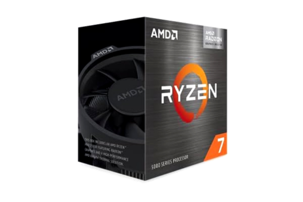 AMD  Ryzen 7 5700G Wraith Stealth Prosessor/CPU - 8 kjerner - 3.8 GHz - AMD AM4 - AMD Boks (med kjøler)