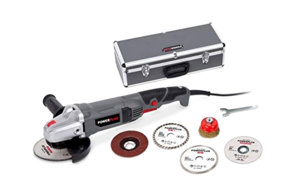Powerplus Tools Vinkelsliper 900 watt 125mm i koffert