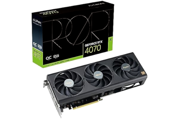 Asus ASUS GeForce RTX 4070 ProArt OC - 12GB GDDR6X RAM - Grafikkort