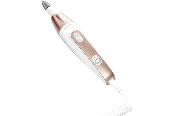 ProfiCare  PC-MPS 3004 Elektrisk manikyr/pedikyrset med 7 nagelvårdsspetsar, 5 nivåer, LED-ljus och praktisk förvaringsväska