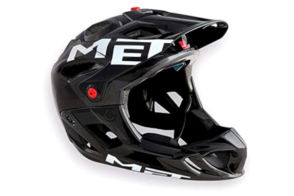 MET Casco MET Parachute NEGR ANTRAC.Brillo T.M 54-58